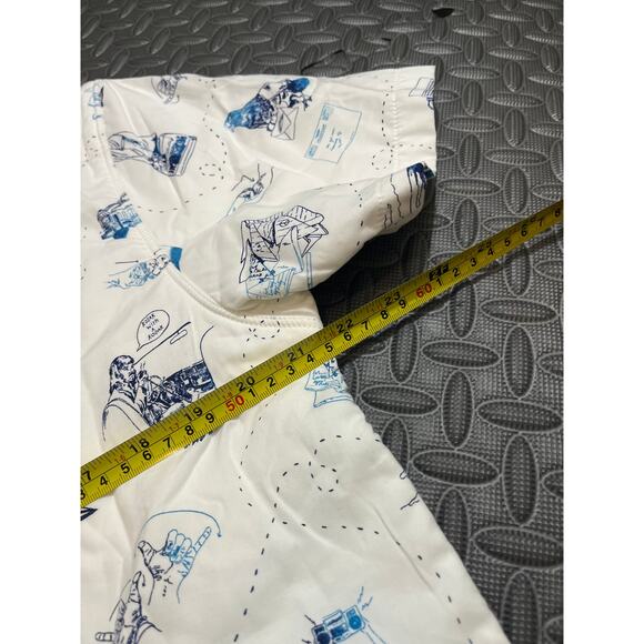 NWT California Cowboy Men’s High Water Shirt - The Analog, White Sand Size Large - Picture 8 of 12